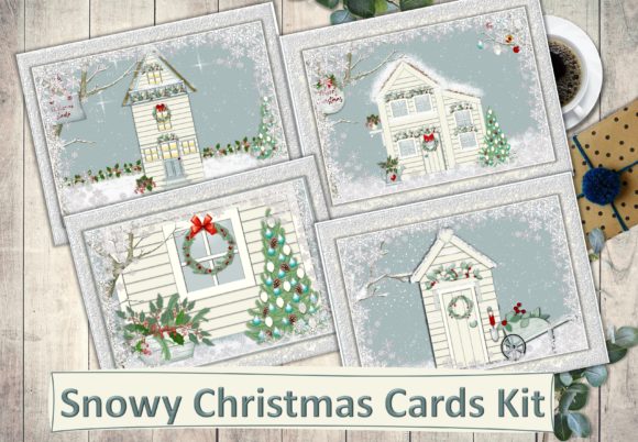 Download Christmas Card Making Kit with Envelopes - Card Collection