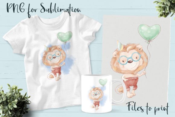 Download Cute Lion . Design for Printing. - Cute lion Collection